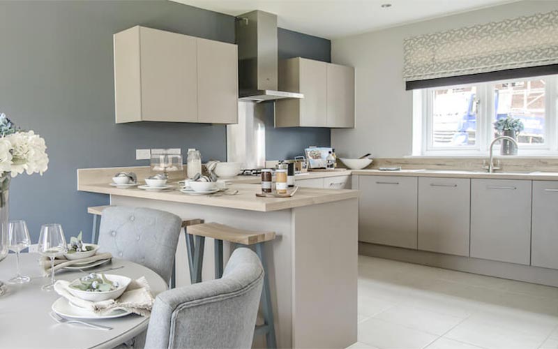 Kitchen project at Coventry's Silk Works